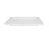 Thumbnail image #1 for Quattro 8 x 6 Inch Rectangular Flat Fully Vitrified Ceramic Plate, Pearl White
