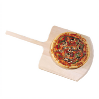 American Metalcraft Deluxe Wood Make-Up Pizza Peel, 18 x 17-1/2 Inch Blade, 32 Inch Overall Length