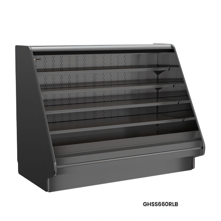 Product image #1 for Fusion 60-Inch High Refrigerated Self-Service Case with Flat Profile, 62-7/8-Inch Wide, Remote DX Refrigeration