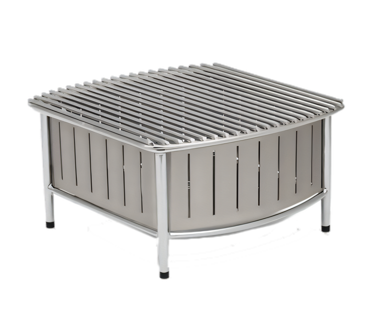 Product image #1 for Vollrath Contoured Small Buffet Station with Wire Grill, Natural, 16 x 16 x 7-1/2 Inches