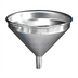 Thumbnail image #2 for 2 Qt Satin Aluminum Bar Funnel with Built-In Air Vents