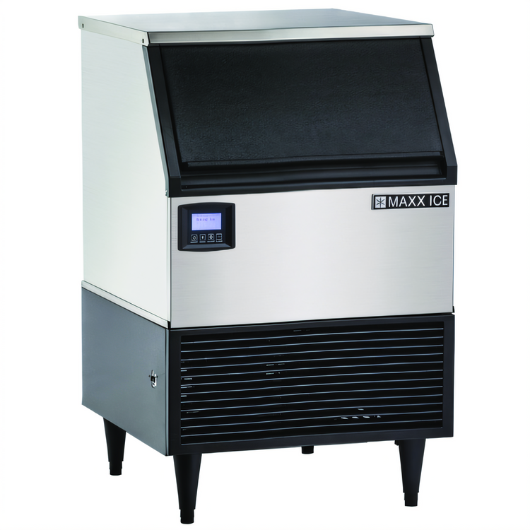 Product image #1 for Maxx Ice Digital Undercounter Full Dice Cube Ice Maker with Bin, Air-Cooled, 152 lb Daily Production, 75 lb Storage
