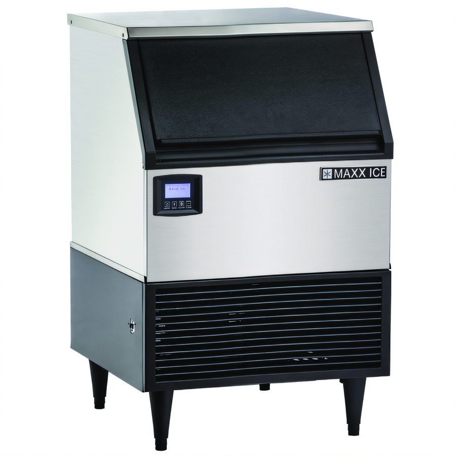 Product image #1 for Maxx Ice Digital Undercounter Full Dice Cube Ice Maker with Bin, Air-Cooled, 152 lb Daily Production, 75 lb Storage