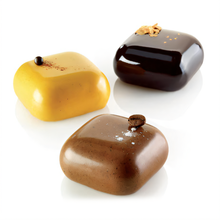 Product image #1 for Louis Tellier US CURVEGEM100 Silikomart Pastry & Baking Molds