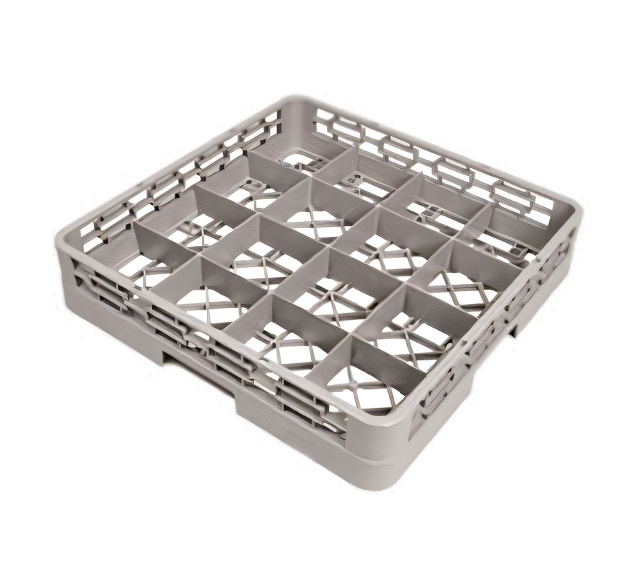 Product image #1 for Crestware Full-Size 16-Compartment Dishwasher Rack Base