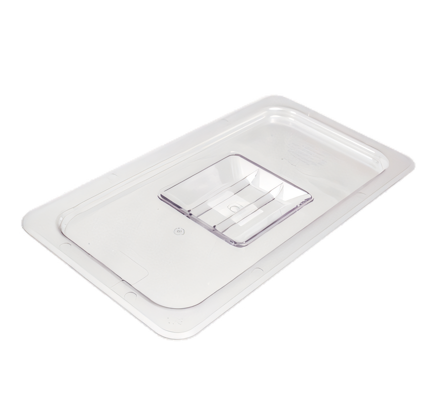 Product image #1 for Crestware Full-Size Flat Solid Clear Polycarbonate Food Pan Cover