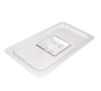 Crestware Full-Size Flat Solid Clear Polycarbonate Food Pan Cover