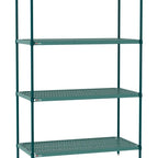 Thumbnail image #1 for Metro Super Erecta Pro PR-2436K3-74-S4 Stationary Starter Wire Shelving Unit, 36"W x 24"D x 74"H, 4-tier, 800 lb. capacity per shelf, 2000 lb.