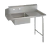 Thumbnail image #1 for John Boos Pro-Bowl 132-Inch x 30-Inch Straight Soiled Dishtable with 20-Inch x 20-Inch x 8-Inch Pre-Rinse Bowl