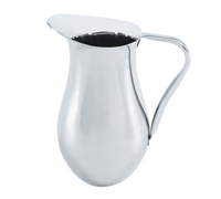 Vollrath Double-Wall Insulated Stainless Steel Pitcher, 2 Quart, Ergonomic Handle