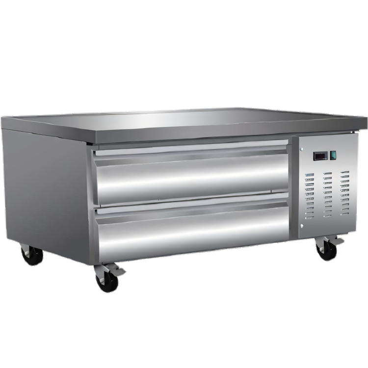 Product image #1 for Maxx Cold X-Series Refrigerated Chef Base with 2 Drawers, 6.5 Cu. Ft., 50-Inch Wide