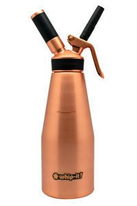Whip-It! Stellar 1 Liter Stainless Steel Whipped Cream Dispenser with Copper Finish