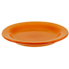 Thumbnail image #1 for Crestware Bay Pointe BP42 Ceramic Plate, 6-3/8-inch, Round, Narrow Rim, Vitrified Case of 3