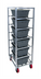 Thumbnail image #2 for Channel Lifetime Tough Extra Heavy-Duty Universal Aluminum Lug Rack, End Load, 21 x 28.5 x 70.25 Inches, 6 Shelves