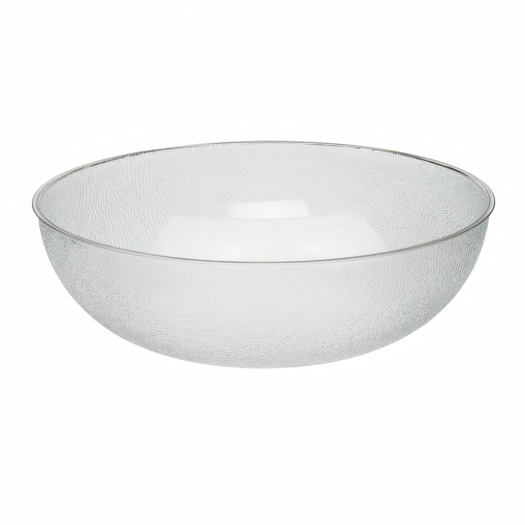 Product image #1 for Cambro Camwear 40 Qt. 23-Inch Round Pebbled Serving Bowl, Clear Polycarbonate