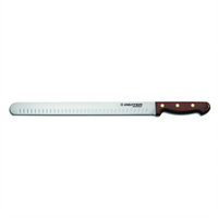 Dexter Russell Connoisseur 12-Inch Duo-Edge Roast Slicer with Laminated Rosewood Handle