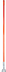 Thumbnail image #1 for Sparta® 60-Inch Fiberglass Dust Mop Handle with Clip-On Connector, Orange
