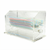 Thumbnail image #1 for Winco Countertop Clear Acrylic Straw Dispenser, 250-Straw Capacity