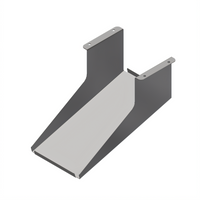 John Boos Printer Shelf with 8 x 16 Inch Deck, Under Overshelf Mounting