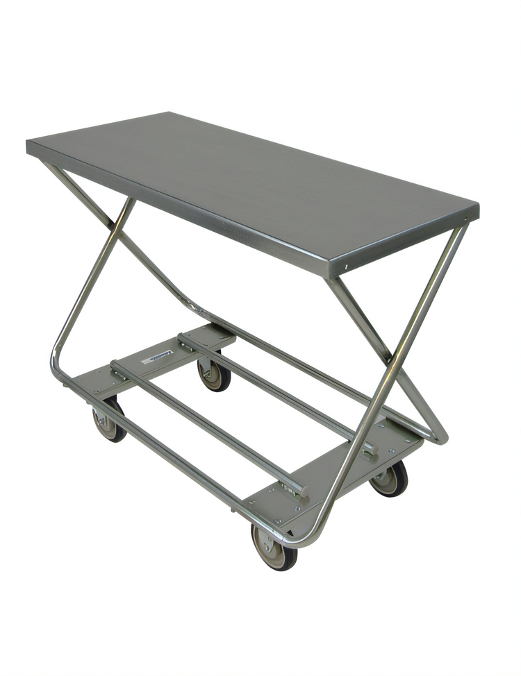 Product image #2 for Channel Manufacturing STKG100 Galvanized Stocking / Marking Truck with Chrome Construction, 17 x 40 x 32 Inches