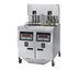 Thumbnail image #1 for Henny Penny OEA-322 2-Well Electric Auto Lift Open Fryer with Built-In Filtration