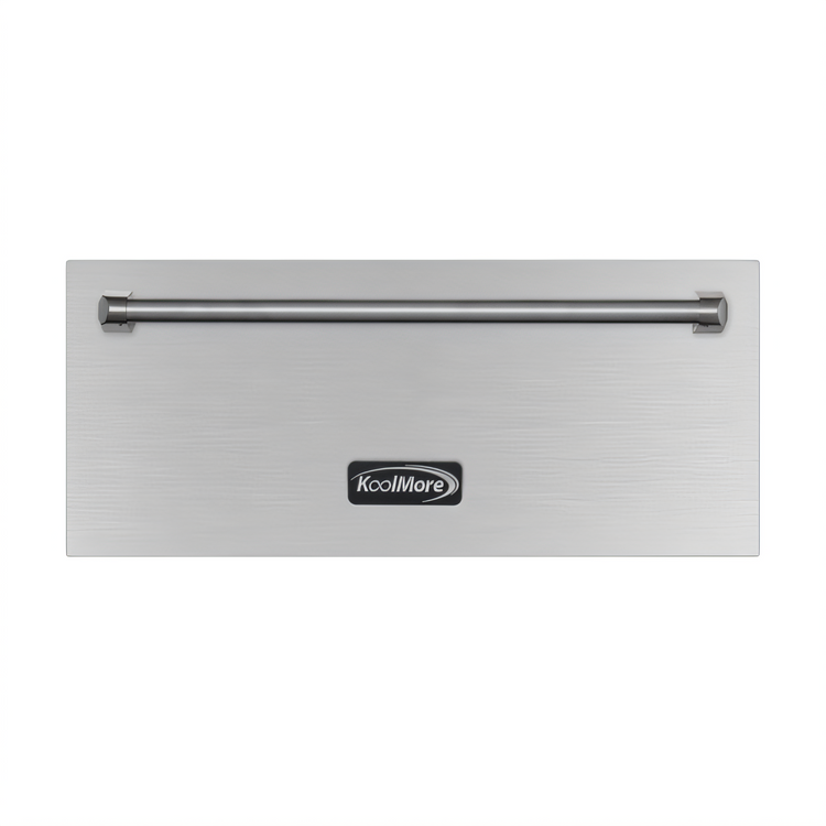 Product image #1 for KoolMore 30-Inch Stainless Steel 3-Compartment Warming Drawer
