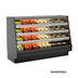 Thumbnail image #1 for Fusion® GHSS652HLB 75-3/8-Inch Open Front Heated Self-Service Hot Food Display Case with 3 Solid Heated Shelves