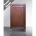 Thumbnail image #1 for Summit Commercial 18-Inch Panel-Ready Undercounter Clear Ice Maker with Stainless Steel Cabinet