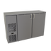 Thumbnail image #1 for Glastender 52-Inch Shallow-Depth Front-Serviced Back Bar Cooler, Two-Section, Solid Door