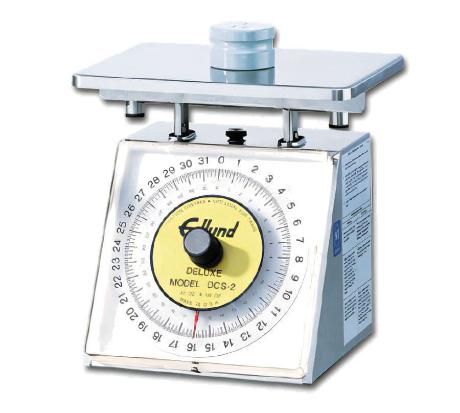 Product image #1 for Edlund DCS-2 Heavy-Duty Rotating Dial Countertop Portion Scale, 32 oz x 1/2 oz