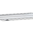 Thumbnail image #1 for Metro Super Erecta qwikSLOT 2448QC Wire Shelf, 48"W x 24"D, Chrome, Adjustable & Removable