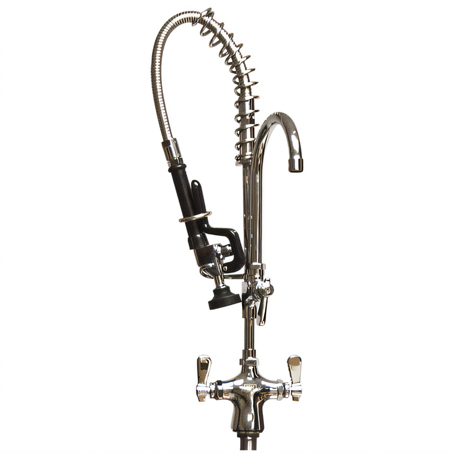 Product image #1 for OptiFlow Mini Single-Hole Deck-Mount Pre-Rinse Faucet Assembly