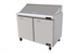 Thumbnail image #1 for Kool-It Signature 48-Inch Two-Section Double Door Mega Top Sandwich / Salad Prep Table