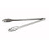 Thumbnail image #1 for Winco 16-Inch Medium-Weight Stainless Steel Utility Tongs with Coiled Spring and Scalloped Edge