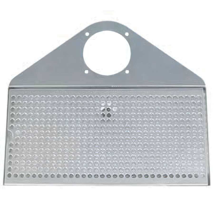 Product image #1 for Micro Matic Stainless Steel Surface Mount Drip Tray Trough with Tower Plate, 16-5/8 x 14-1/4 Inches