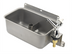 Thumbnail image #1 for Krowne Front Mount Stainless Steel Dipper Well with 1/2 Inch NPT Male Inlet and 1 Inch Drain