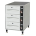Thumbnail image #1 for Omcan USA 3-Drawer Narrow Freestanding Warming Drawer for Full-Size Food Pans
