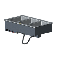 Vollrath Three-Well Electric Drop-In Hot Food Well, 208V, Wet Operation