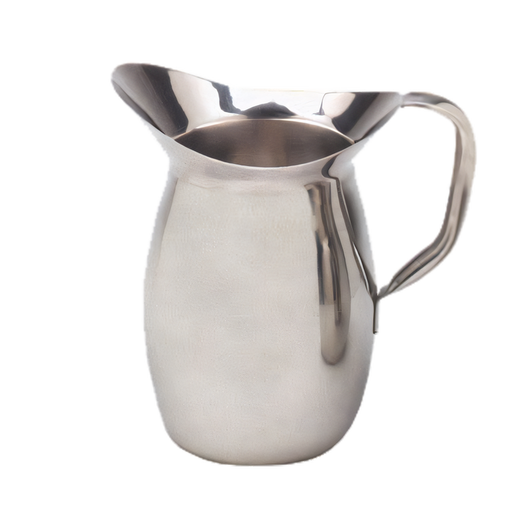 Product image #1 for American Metalcraft 100 oz Stainless Steel Bell Pitcher with Handle, Mirror Finish