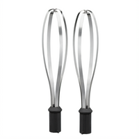 Waring Stainless Steel Whipping Paddle Attachment with Two 10-Inch Paddles