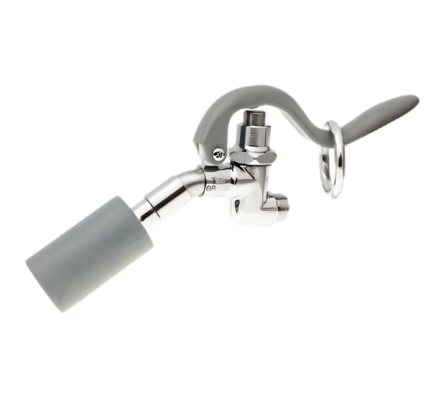 Product image #1 for T&S Brass 0.65 GPM Low Flow Self-Closing Spray Valve with 72-Inch Stainless Steel Hose