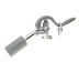 Thumbnail image #1 for T&S Brass 0.65 GPM Low Flow Self-Closing Spray Valve with 72-Inch Stainless Steel Hose