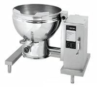 Groen DEES/40A Low-Height Tilting Electric Steam Kettle, 40-Gallon