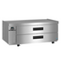 Thumbnail image #1 for Hoshizaki Steelheart 60-Inch Low-Profile Refrigerated Chef Base with 2 Drawers, Left-Side Condenser