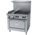 Thumbnail image #1 for Garland G Starfire Pro Series 36-Inch Gas Restaurant Range with 4 Open Burners, 12-Inch Griddle, and Standard Oven