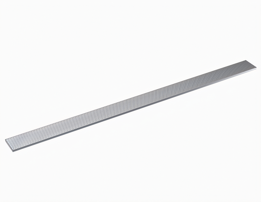 Product image #1 for Krowne 92-Inch x 6-Inch Brushed Stainless Steel Drip Tray