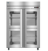 Thumbnail image #1 for Hoshizaki Steelheart 55-Inch Wide 2-Section Heated Holding Cabinet with Half Glass Doors