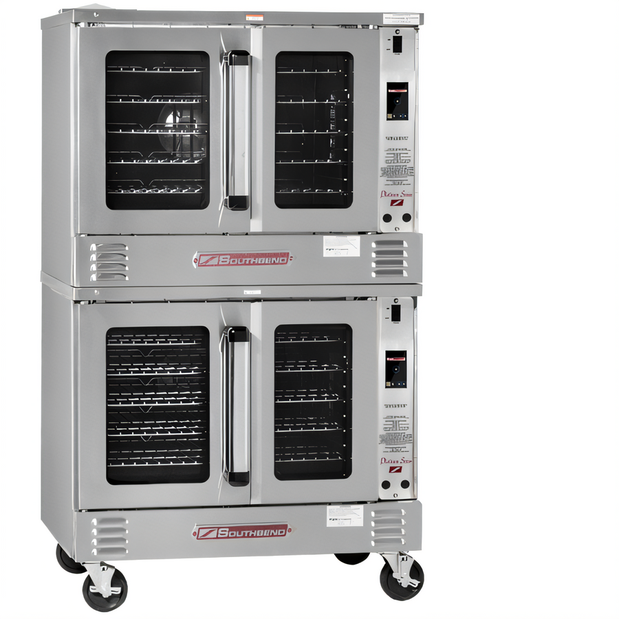 Product image #1 for Southbend Platinum Full-Size Double-Stack Electric Convection Oven, Standard Depth, Touch Controls