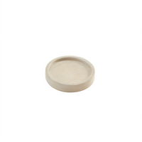 American Metalcraft Hampton Collection Sun-Bleached Wooden Plate, 5-Inch Diameter