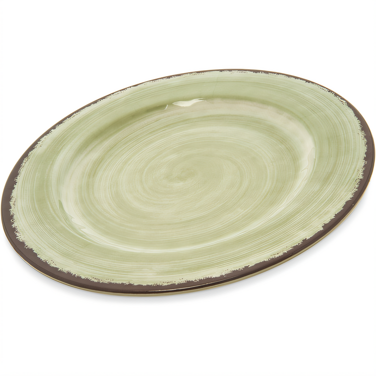 Product image #1 for Carlisle Mingle™ 11-Inch Jade Melamine Medium Rim Dinner Plate